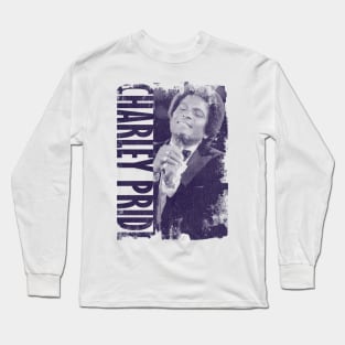 Charley Pride - Nametype Long Sleeve T-Shirt